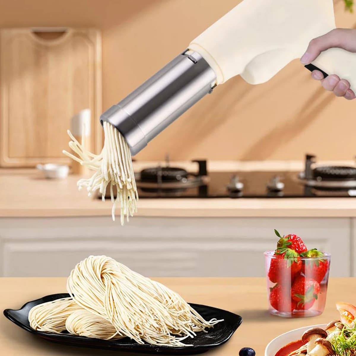 Macchina per noodle domestica Palmare Piccola casa Noodle completamente automatico Premendo salsicce di riempimento di noodle intelligenti