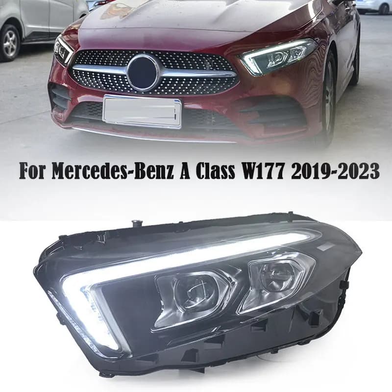 Fari A Led per auto per Mercedes-Benz classe A A200 A220 A250 A45 AMG A180 W177 2019-2023 gruppo faro ED