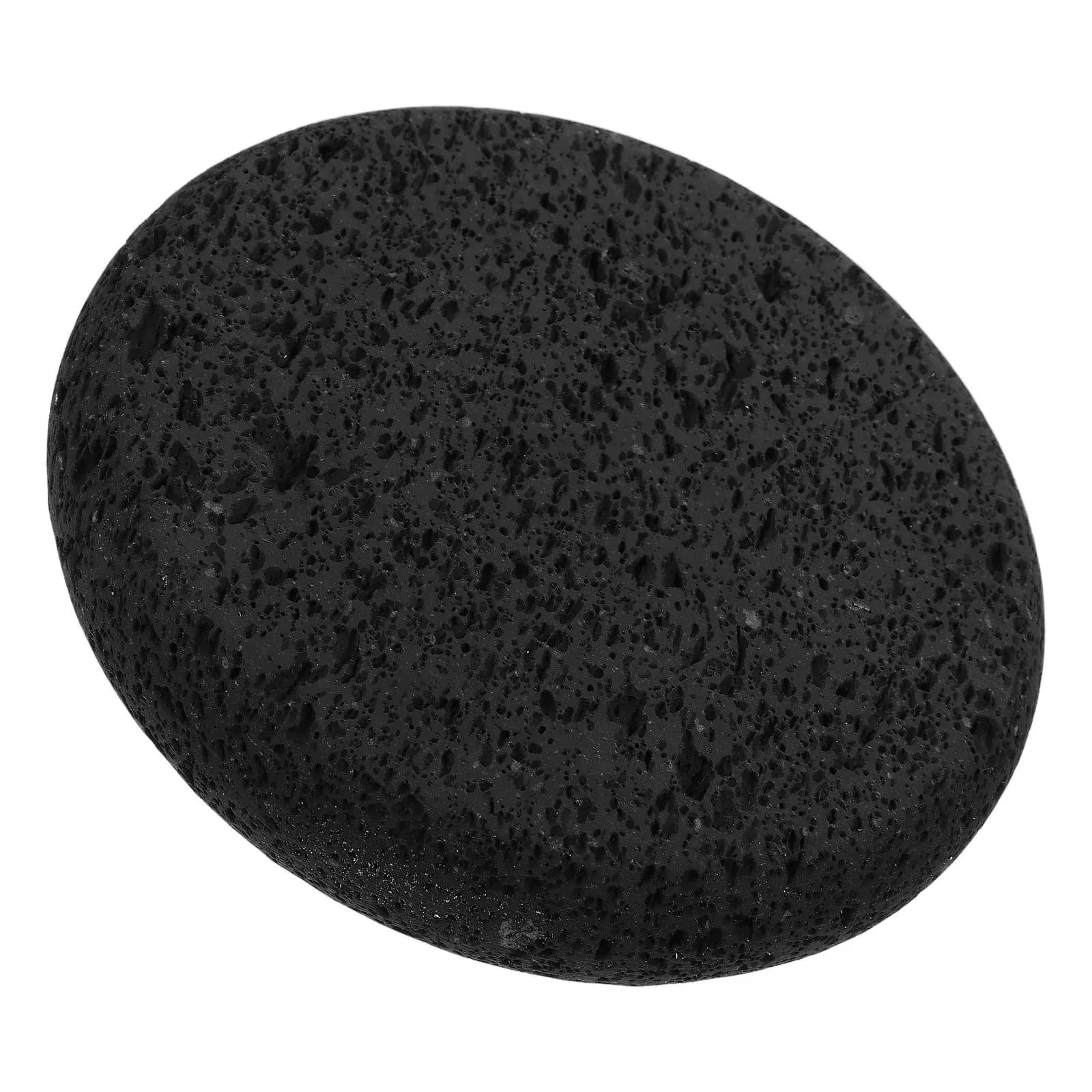 Round Volcanic Bbq Stone Cooking Tile Mini Grilling Pan 13Cm Heat Resistant Pizza Steak Seafood Vegetable Baking Stone Tray