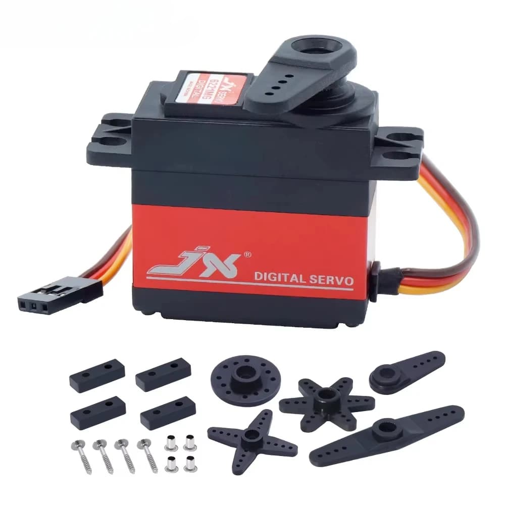 20KG Grande Coppia Digitale RC Servo Metal Gear Coreless Servo Per 1/10 1/8 Auto Crawler Buggy Modelli RC Elicottero JX PDI-6221MG