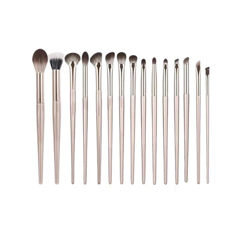 Set of Natural Eye Makeup Brushes Shade Brush Eyebrow Brush Eyebrow Brush Eyeliner Brush Women Eyelets Cosmetic Detail Makeup Tools