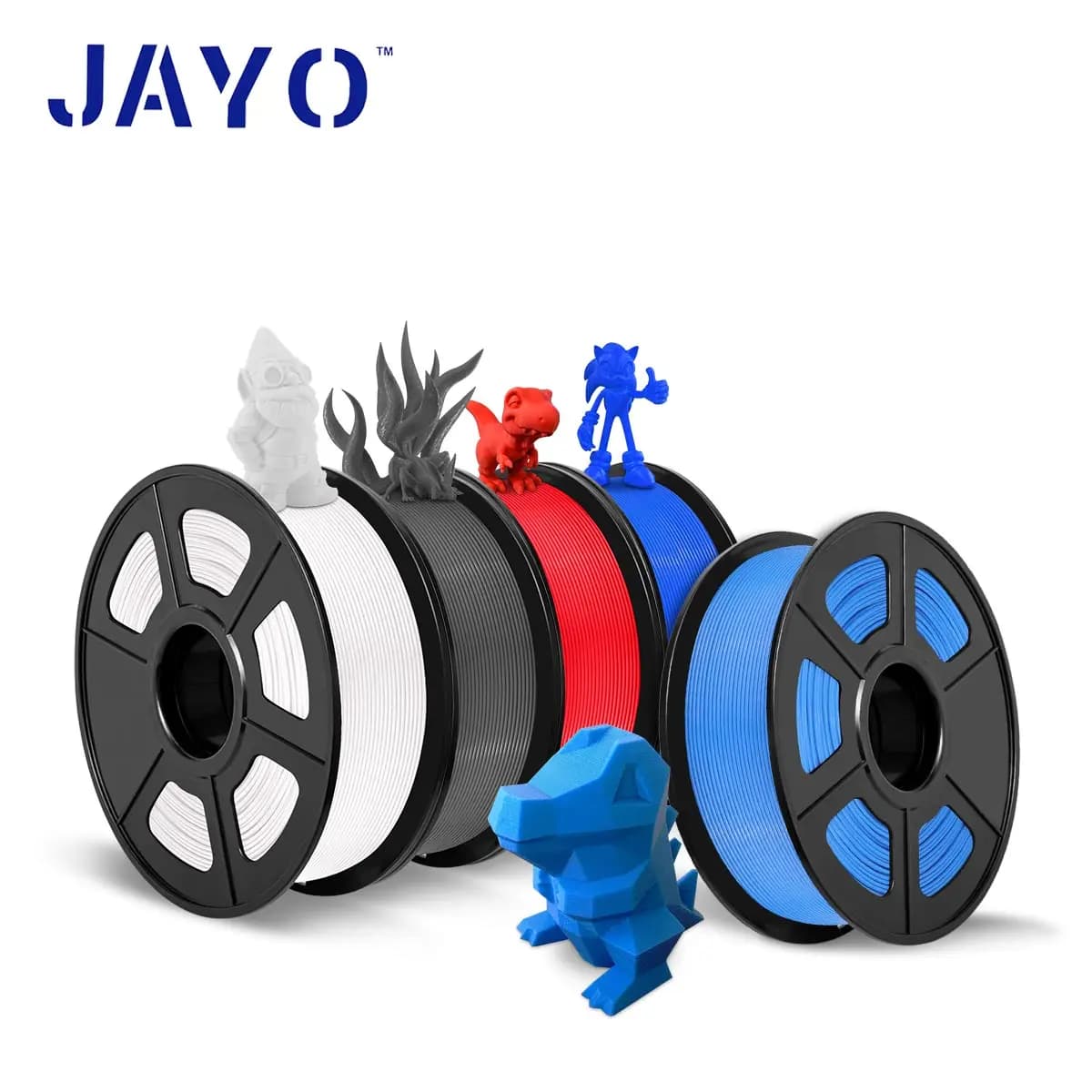 Filamento JAYO Pla plus/PLA Stampante 3D da 5,5 kg 1,75 mm Tolleranza non tossica ad alta tenacità +/- 0,02 mm per linee di filamento FDM su ordinamente