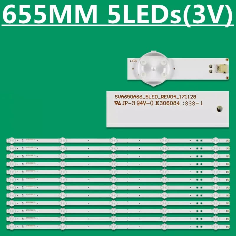 LED Backlight Strip SVA650A66 SVA650A74 For KD-65X750F KD-65X755F KD-65X7000F KD-65XF7003 KD-65XF7005 KD-65XF7500F KD-65XF7596