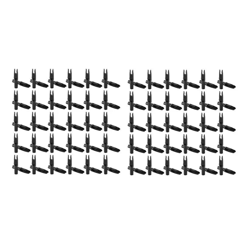 RTENTE-120 Pack Archery Arrows Nock ID 6.2Mm Arrows Nocks Insert Tail For DIY Hunting Shootings Arrows Compound Recurve Bow