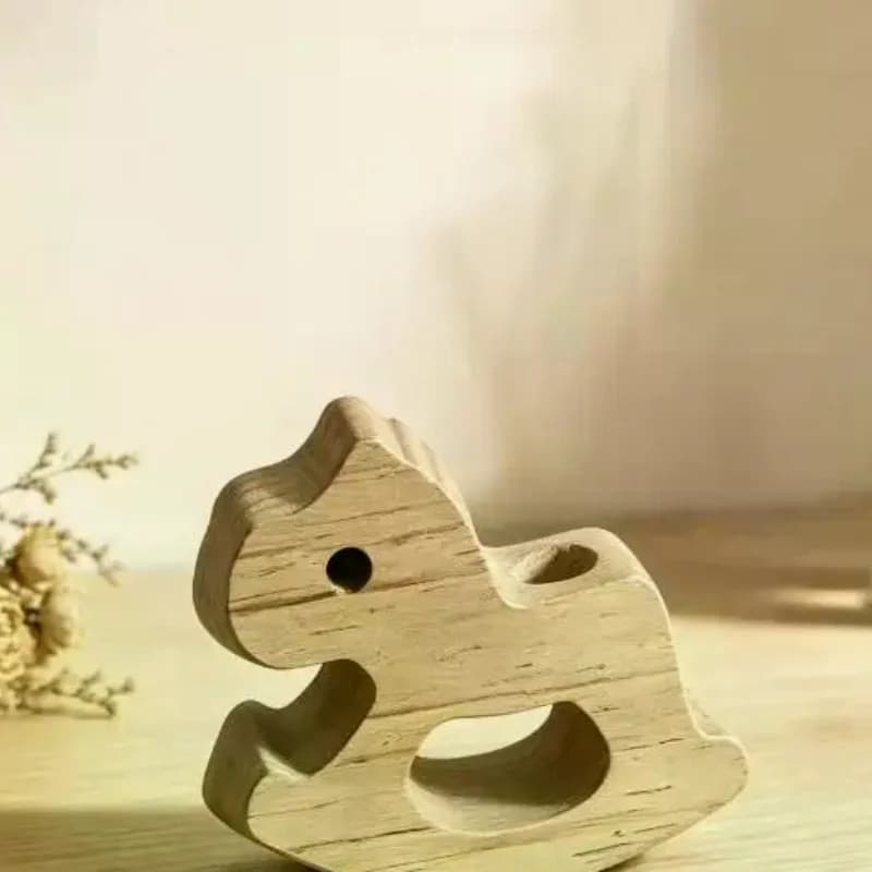 Nuovo Diffusore di Oli Essenziali a Forma di Cavallo in Legno, Adatto per Decorazione Casa, Bagno e Auto