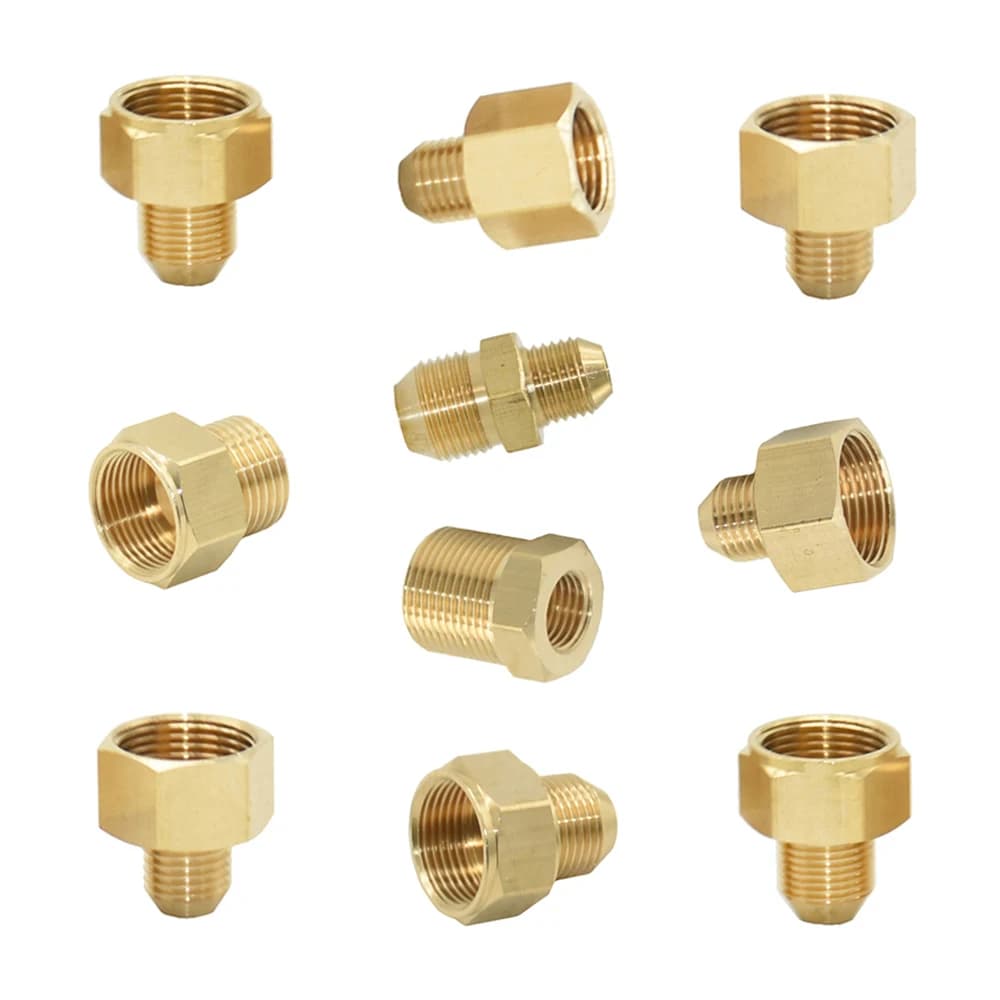 Connettore filettato in ottone M14 M18 M22 3/8" 1/2" Raccordo di transizione per rubinetti dell'acqua per cucina e bagno