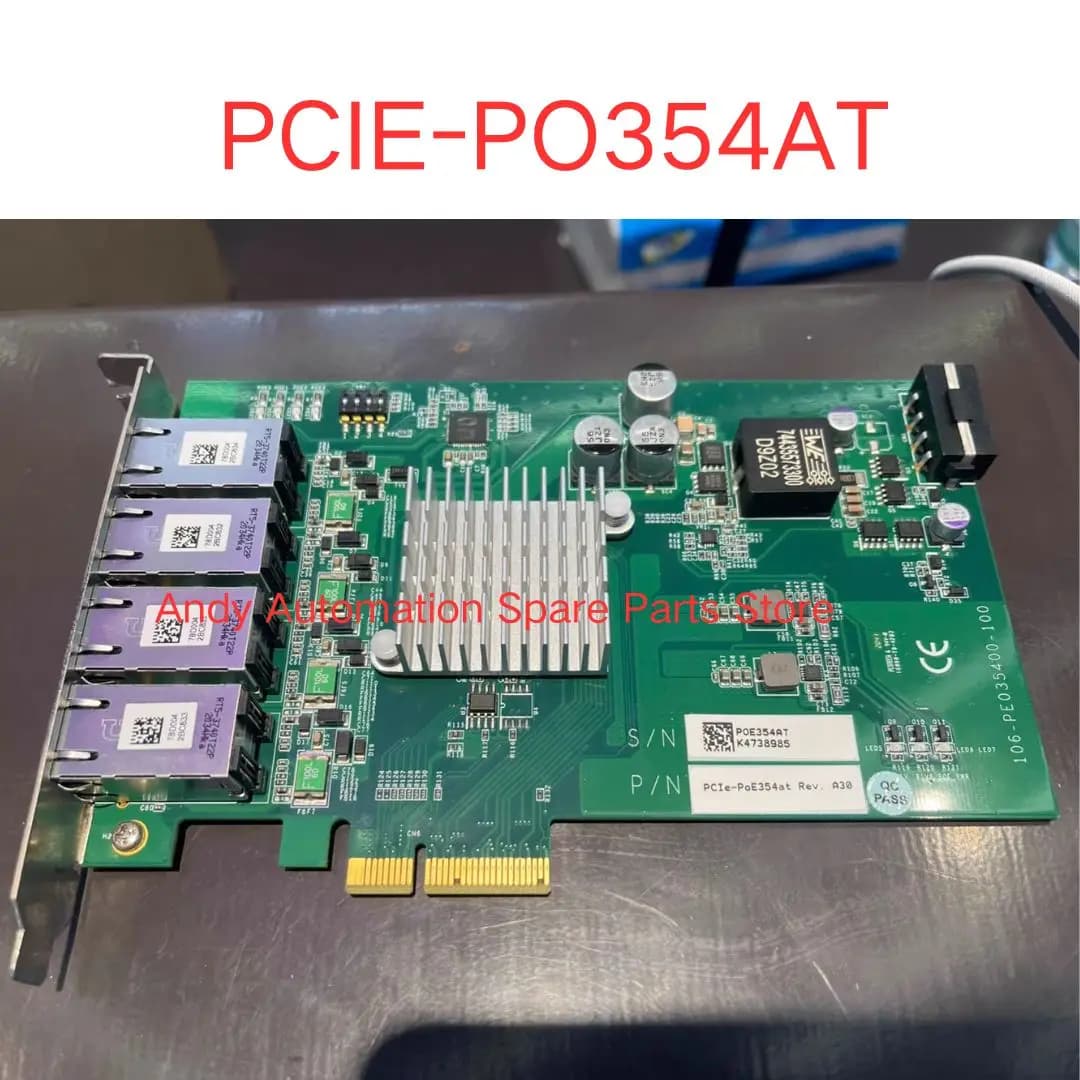 Scheda di acquisizione telecamera industriale PCIE-PO354AT ReV.A1 di seconda mano