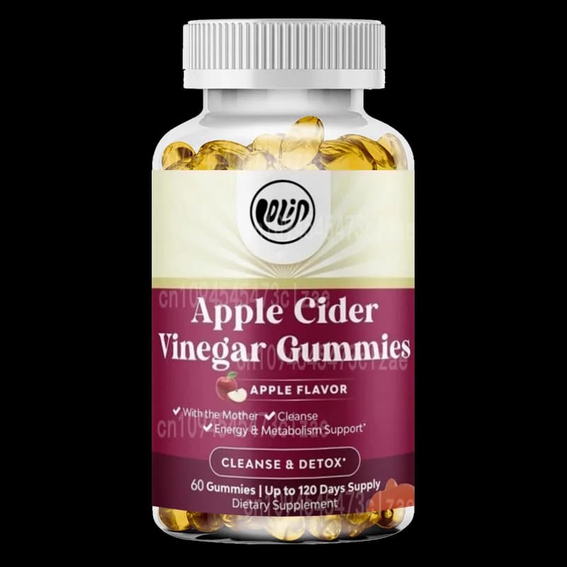 Apple vinegar gumella - Natural energy supplement, intestinal health, contains vitamin B12 and beet -60 capsules