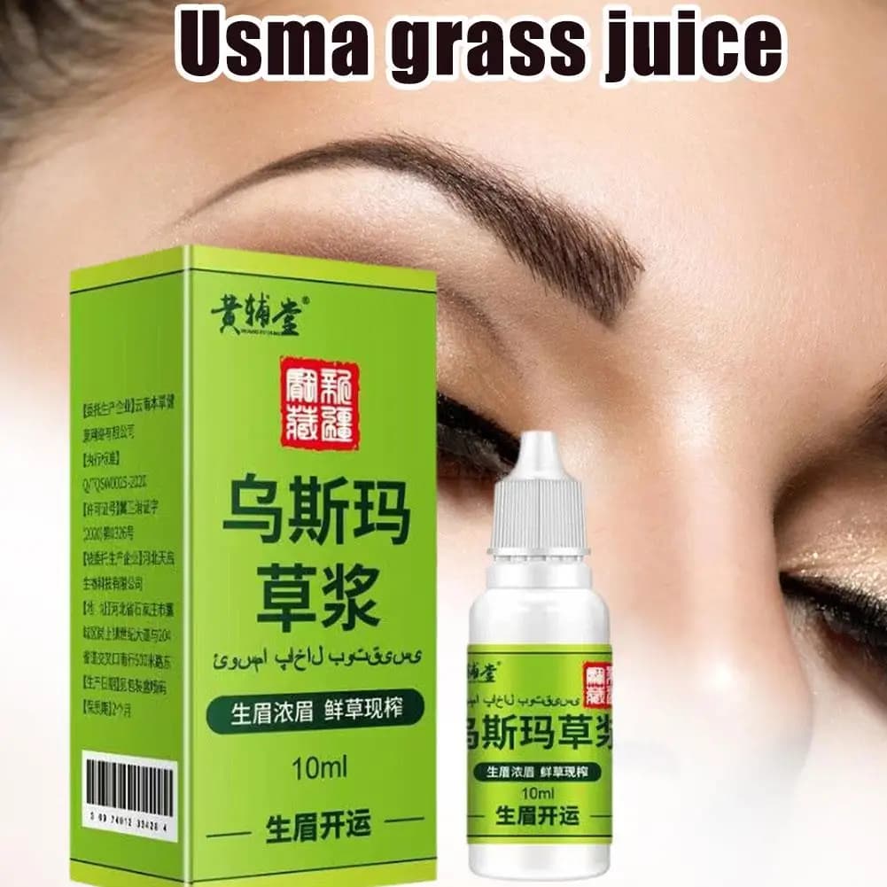 10ML Eyebrow Grass Juice Liquid Eyelash Growth Improve Eyelash Promoting Eyelash Growth Products For Treatment