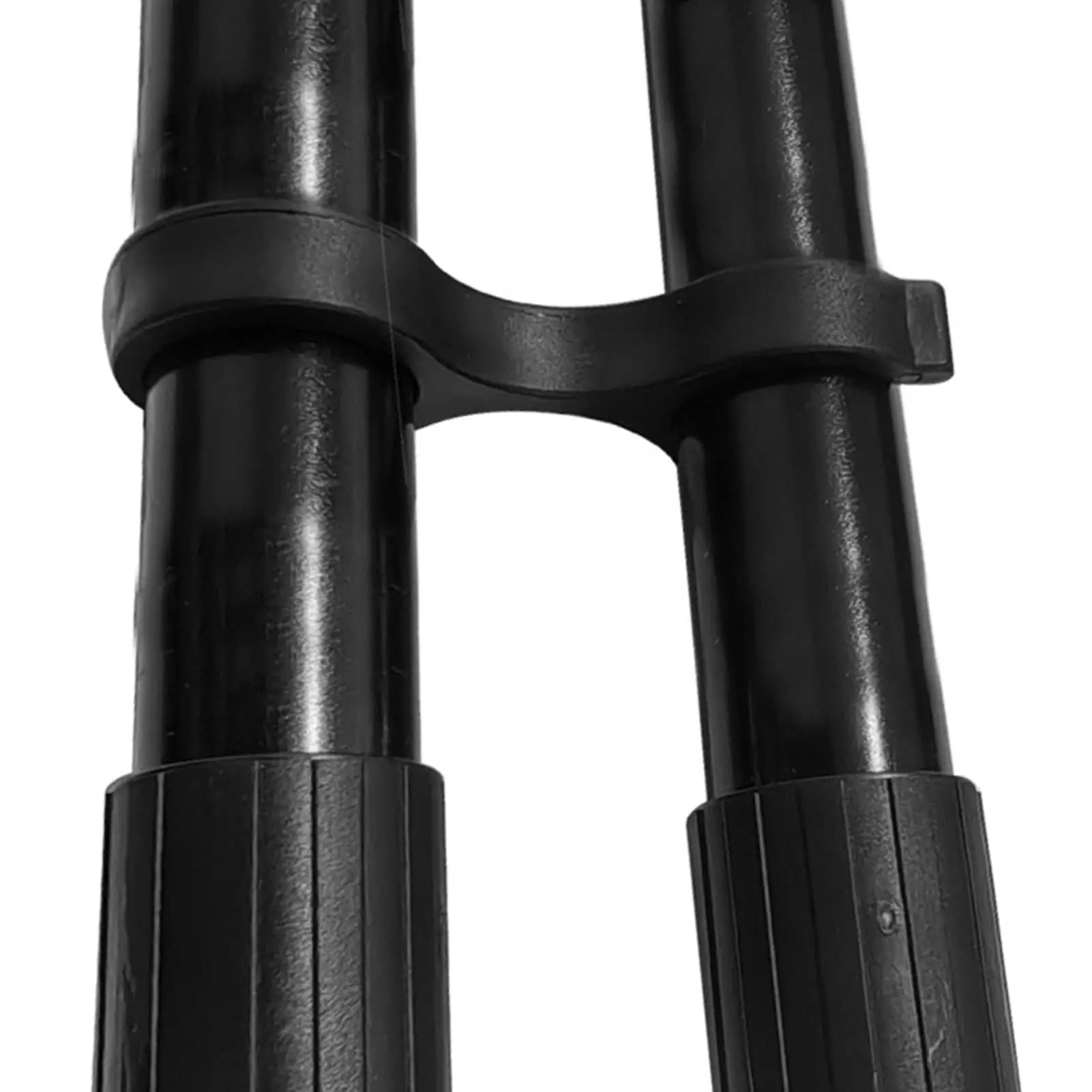 Connettore per bastoncini da trekking Connettori per clip per bastoncini da trekking Connettore con fibbia per aste doppie a forma di 8 per escursioni all'aperto Camminate