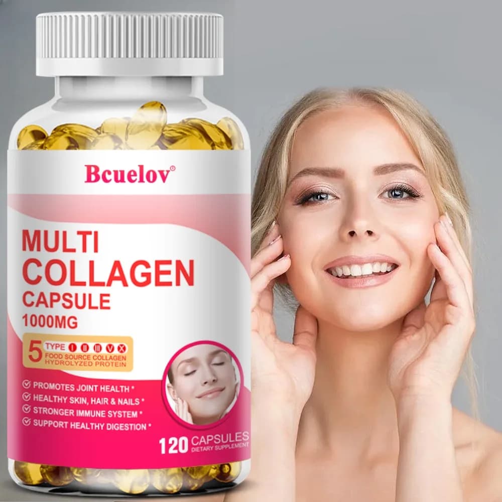 Collagen Complex Capsules - Supports Joint, Skin, Bone and Digestive Health, Efficiently Absorbed, and Maintains Overall Health