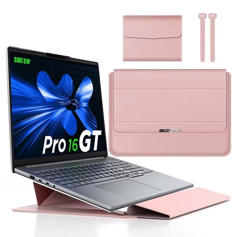 Per Lenovo YOGA Pro Xiaoxin Pro 16 GT Custodia per laptop per ThinkBook 16 + 16P Custodia da trasporto Supporto pieghevole Poggiapolsi Pad Custodia per caricabatterie