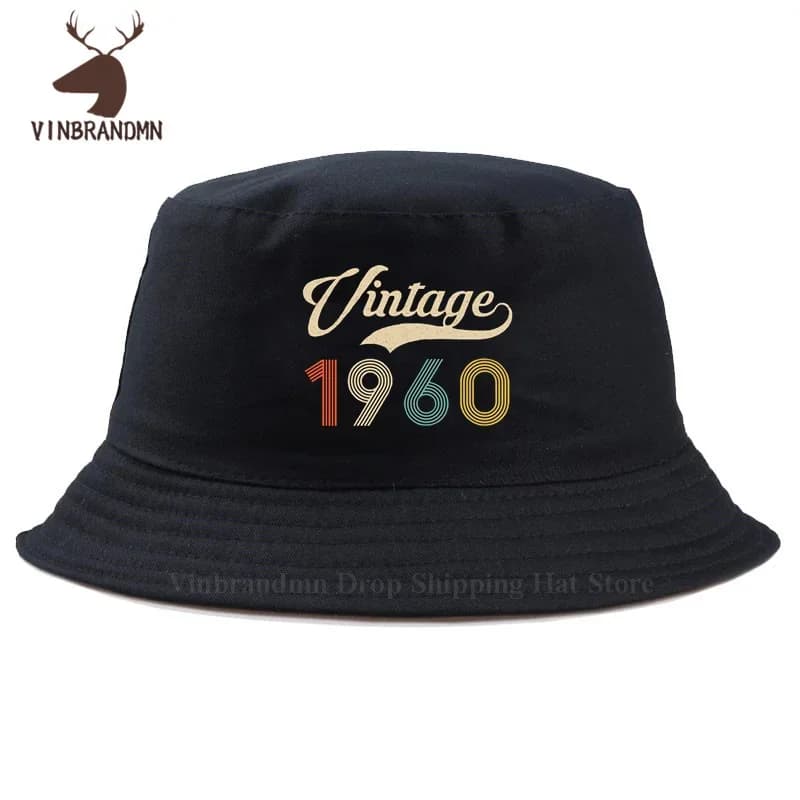 Cappello da pescatore vintage 1960 64° compleanno nato nel 1960 Berretti da baseball Ciao nel club 64 anni Cappello da pesca Regali per il 60° compleanno Cappelli a rete