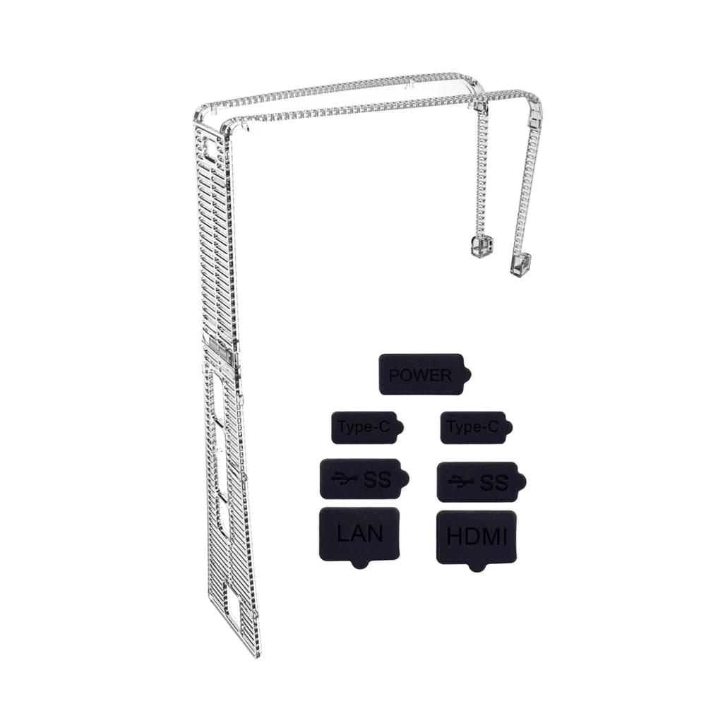 Kit copertura antipolvere Set tappi antipolvere per console di gioco PS5 slim Interfaccia USB HDM Spina antipolvere per accessori PS5 slim