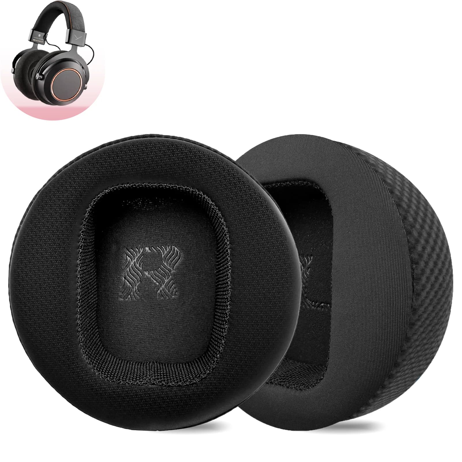 Cuscinetti auricolari di ricambio per cuffie Beyerdynamic Amiron Wireless Copper, copri-orecchie, cuffie con fascia per la testa