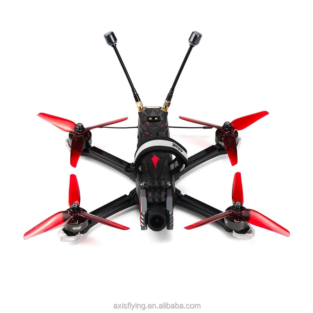 2025 Axisflying MANTA 5 PRO Drone FPV Freestyle da 5 Pollici ad Alte Prestazioni con 34 LED 6S per DJI O4 Pro GPS Squashed X per Principianti