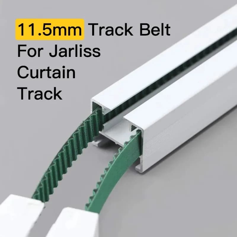 11.5mm Width Track Belt 10.5mm for Tuya Aqara Electric Smart Motorized Curtain Track Accessories JIALISI / Dooya Rail Belt
