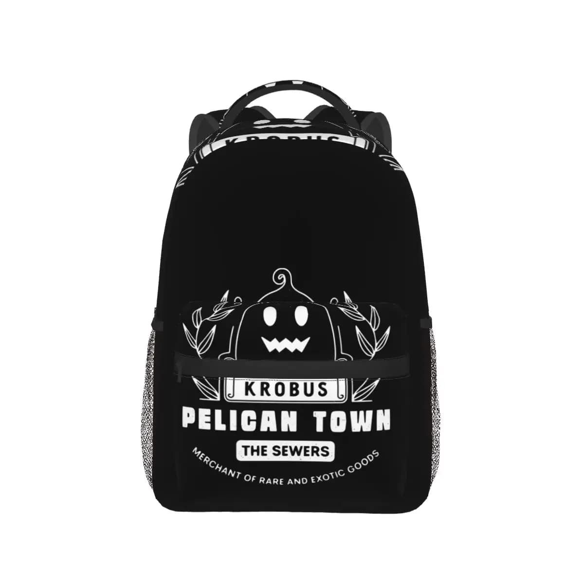 Krobus The Sewers Merchant Stardew Valley Backpack Hot Sale Daypack Boys Girls BookBag School Bag Shoulder Bags for Men Women