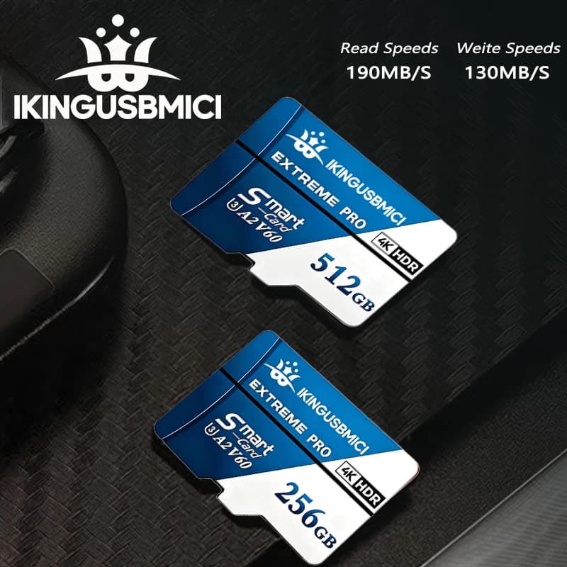 Memory Card Micro TF SD Card SD Cards TF Cards 128GB 256GB 512GB 64GB Waterproof C10 Class 10 for Phone Smartphone PC GoPro
