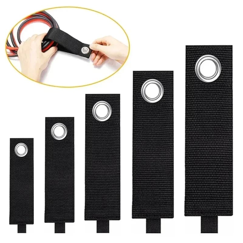 Extension Cord Holder Organizer Straps Heavy Duty Storage Strap Wrap Cords Cable Straps Hanger Organization Hook Loop Strap