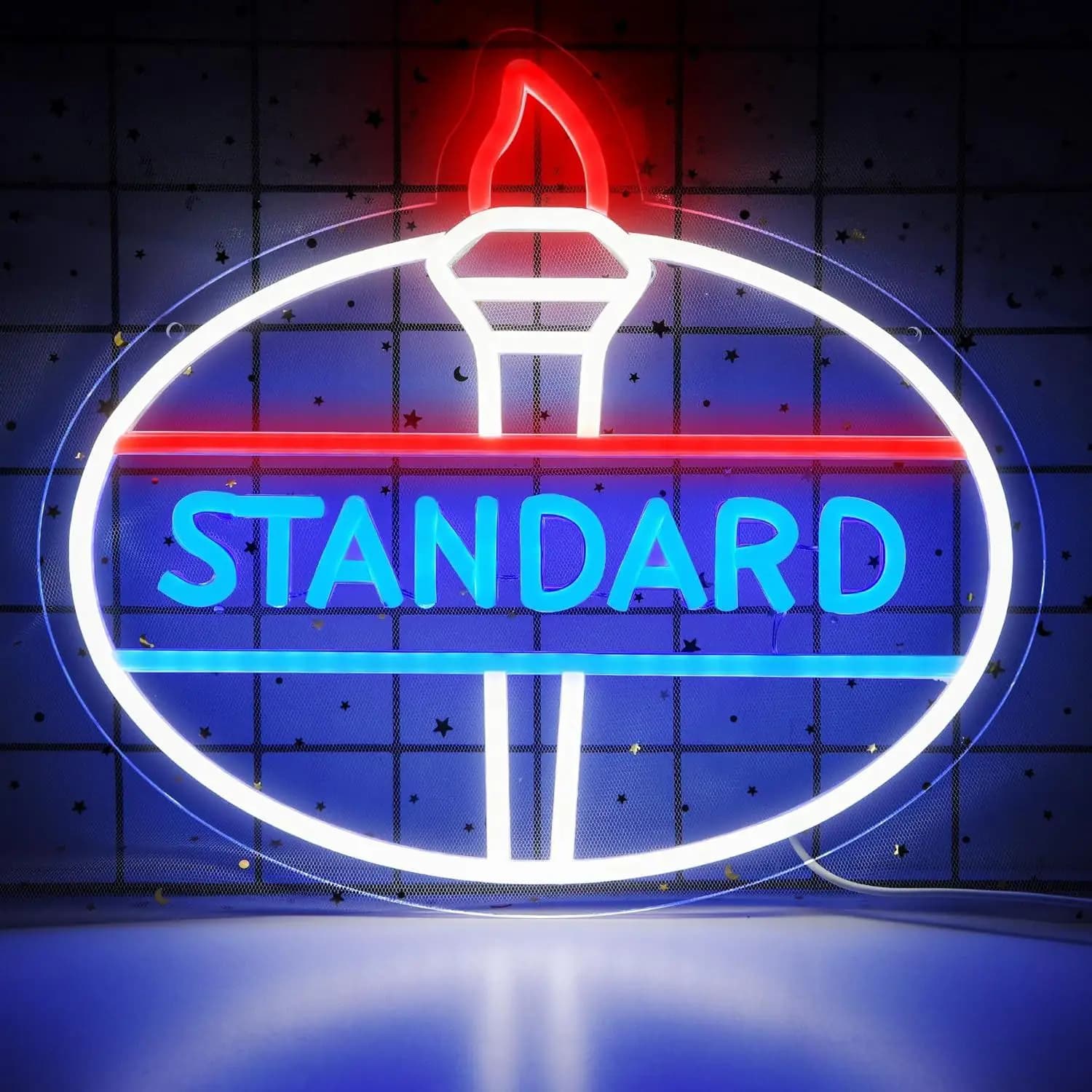 Insegna al Neon Standard USB Dimmerabile, Luci LED al Neon per Garage, Man Cave, Officina Auto, Decorazione, Regalo di Compleanno, Decorazione Murale