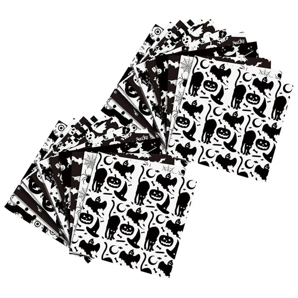 24 Sheets Journal Scrapbooking Supplies Background Paper Holiday Kits Delicate For Decorative