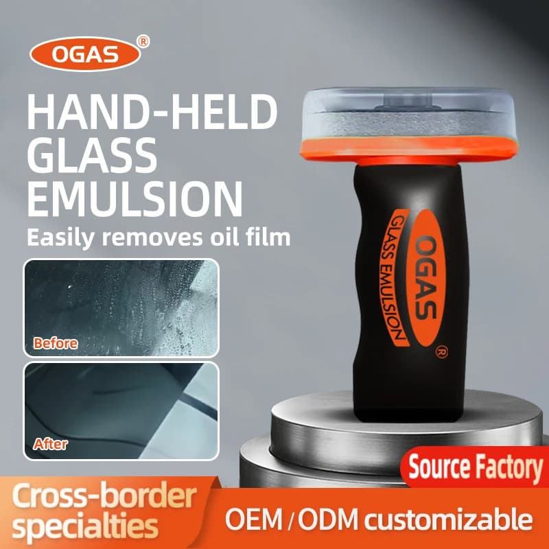 OGAS Brush for Cleaning Glass Oil Film Pasta for Cleaning Windscreen Oil Film Detergent for Cars Without Damaging Glass New