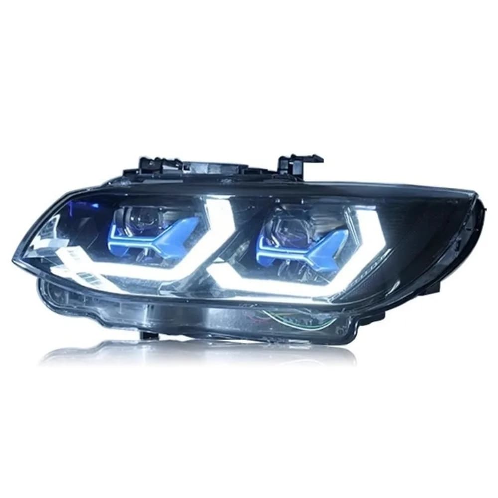 Faro E92 E93 M3 a LED con Proiettore, Luci Diurne DRL, Indicatori di Direzione, Luci Alte e Basse, Luci Tigrate Tipiche 2005-2013