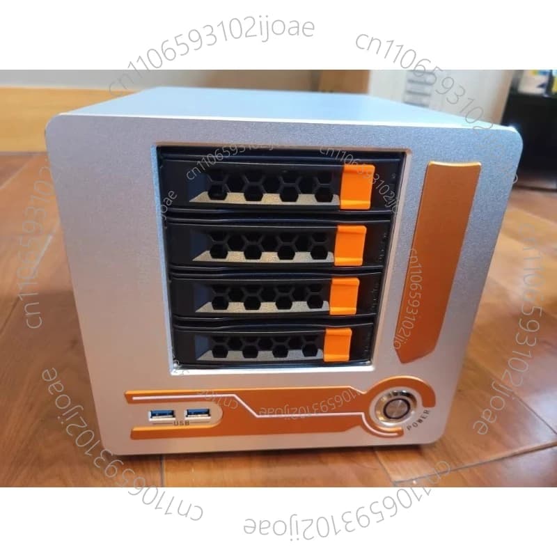 NAS I5-6600 Bay 3.5" HDD Hot Swap Mini ITX ATX Mini Itx Nas Server di archiviazione SGCC Custodia per PC