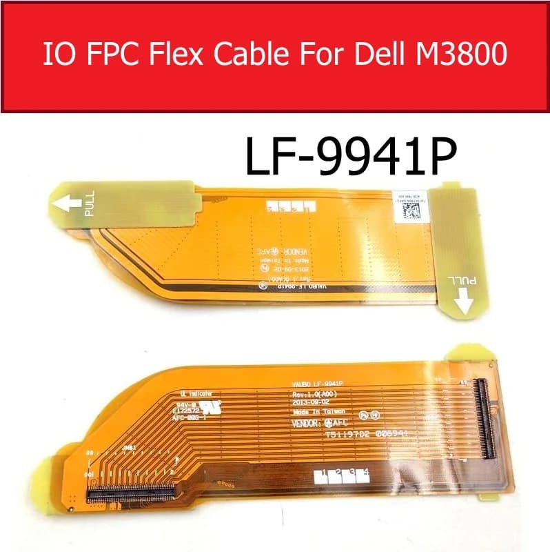Scheda audio USB IO figlia per Dell M3800 XPS 15 XPS15 9530 LF-9941P CN-0K036W Riparazione sostituzione cavo a nastro flessibile IO FPC