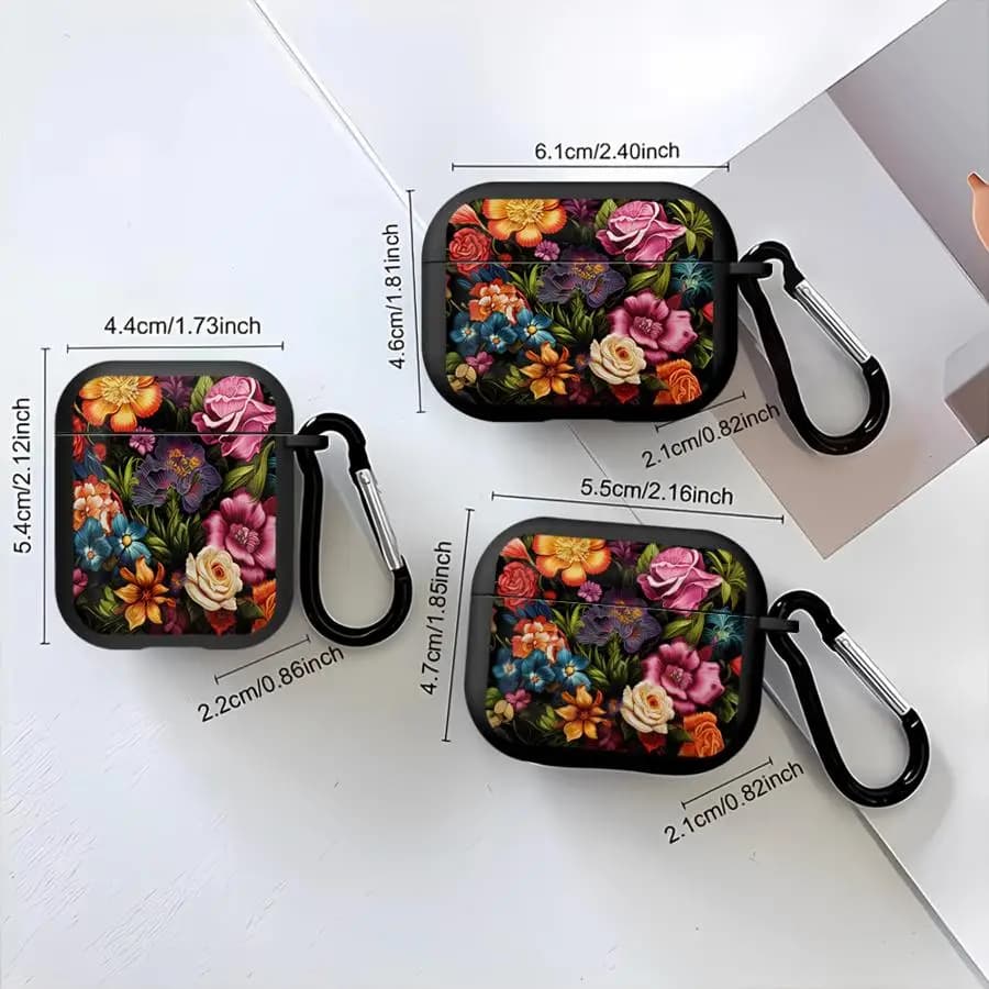 Case For Airpods 4 Pro 2 Pro2 3 Pro3 1 Earphone Cases Cover Little Floral Patterns Fashion