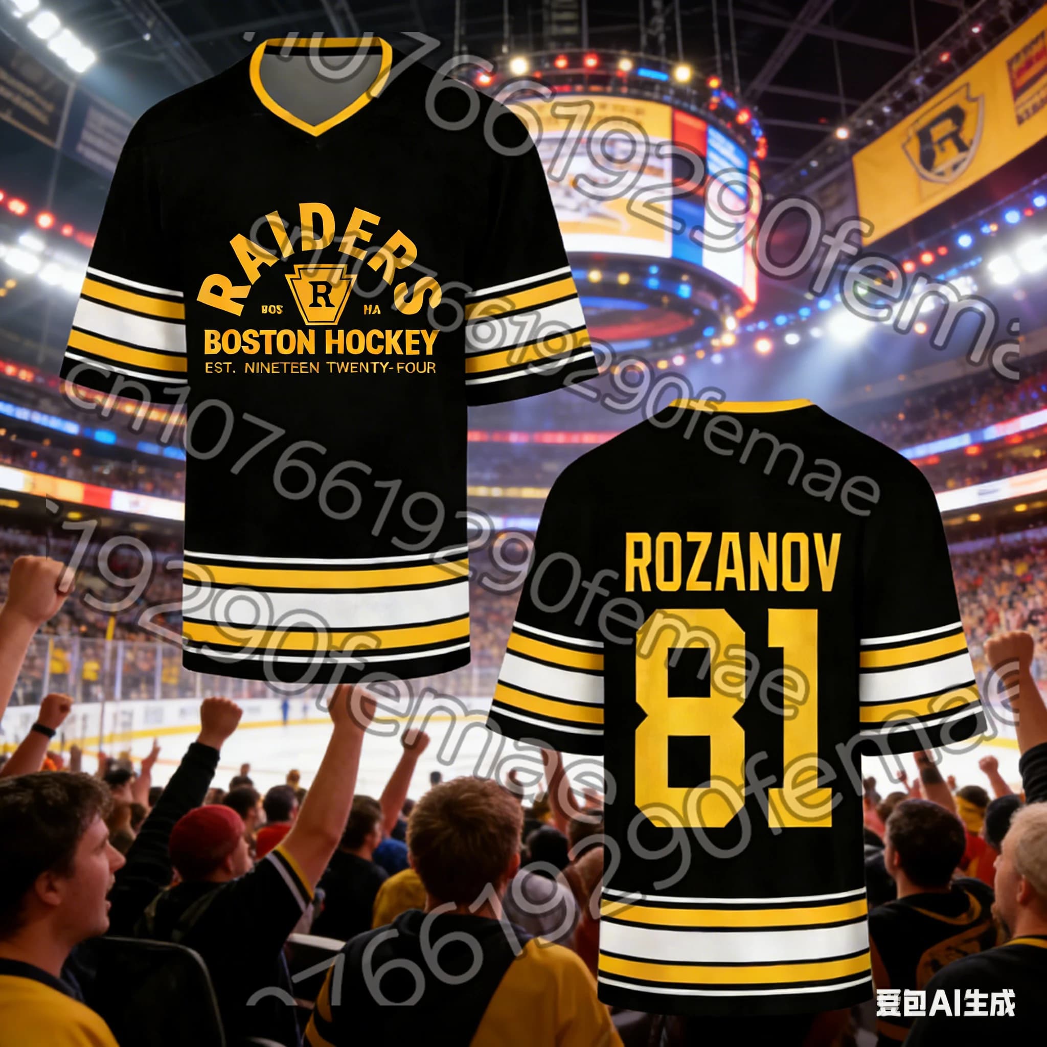 Knife from collaborative hockey 'Heated Rivalry' by the Popular TV series | T-shirt for short sleeved fans with V-neck of the same style as Rozanov/Holland