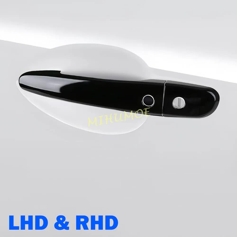Coperture Lucide Nere per Maniglie Porta con Funzione Keyless per Mazda 2 3 6 CX3 CX5 CX9 CX-3 CX-5 CX-9 DJ DL BM BN GJ GL DK KE KF TC