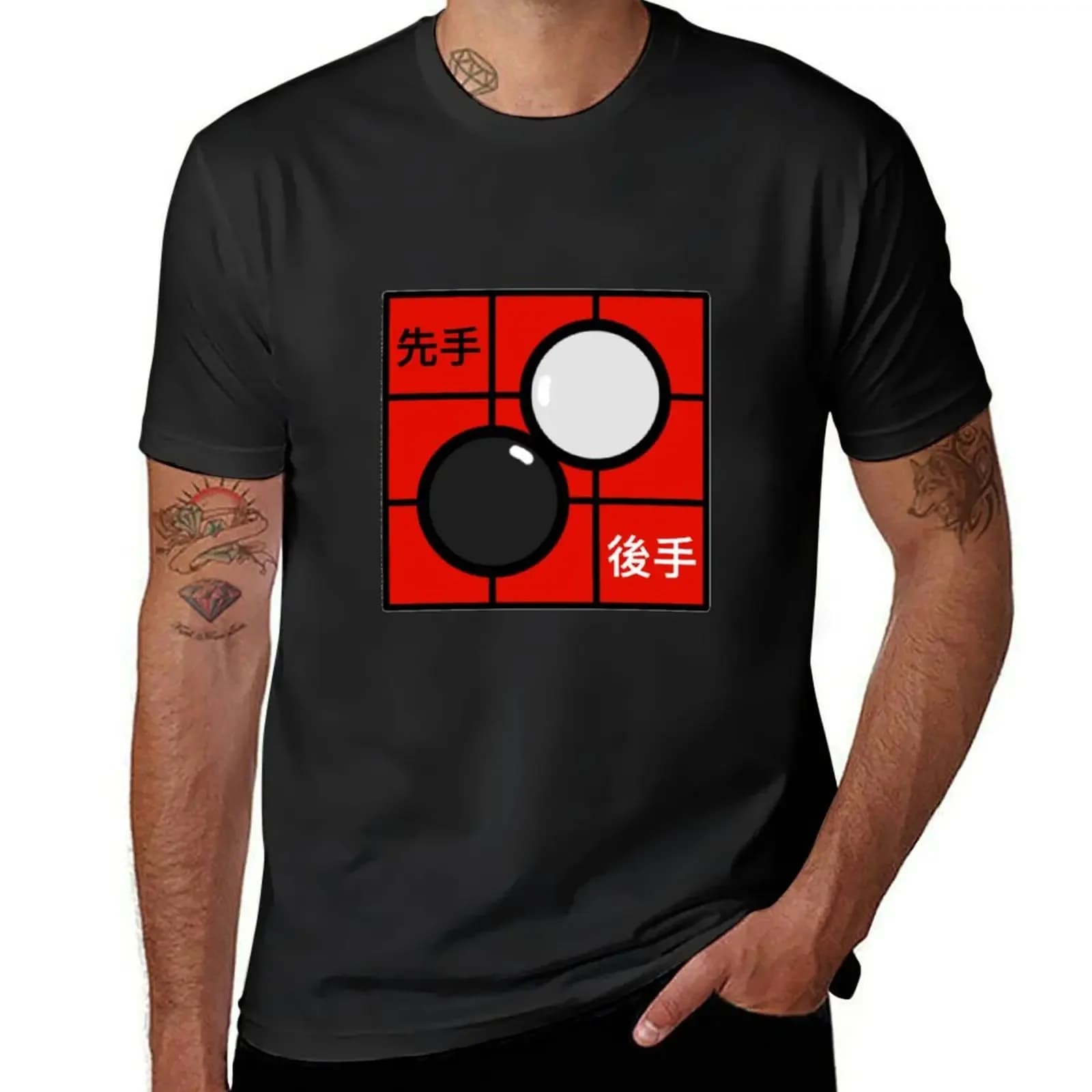 Go Board Game Baduk t-shirt cotton graphic tees camicie graphic mens t shirt graphic