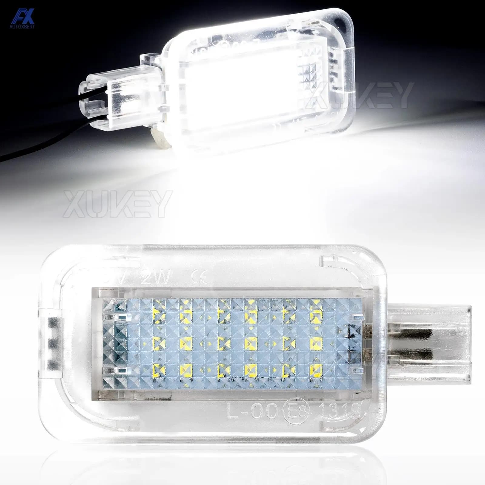 E4 6000K Bianco Freddo 18SMD LED Bagagliaio Bagagliaio Luce Lampada Interna Per Honda Civic Accord Fit Insight Per Acura MDX ILX TL RSX