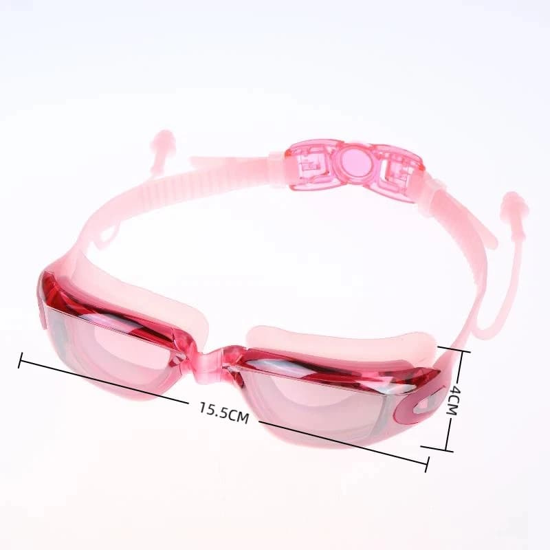 Silver-plated Lenses Waterproof Swimming Goggles Goggles High-definition Anti-fog Swimming Goggles Small Frame