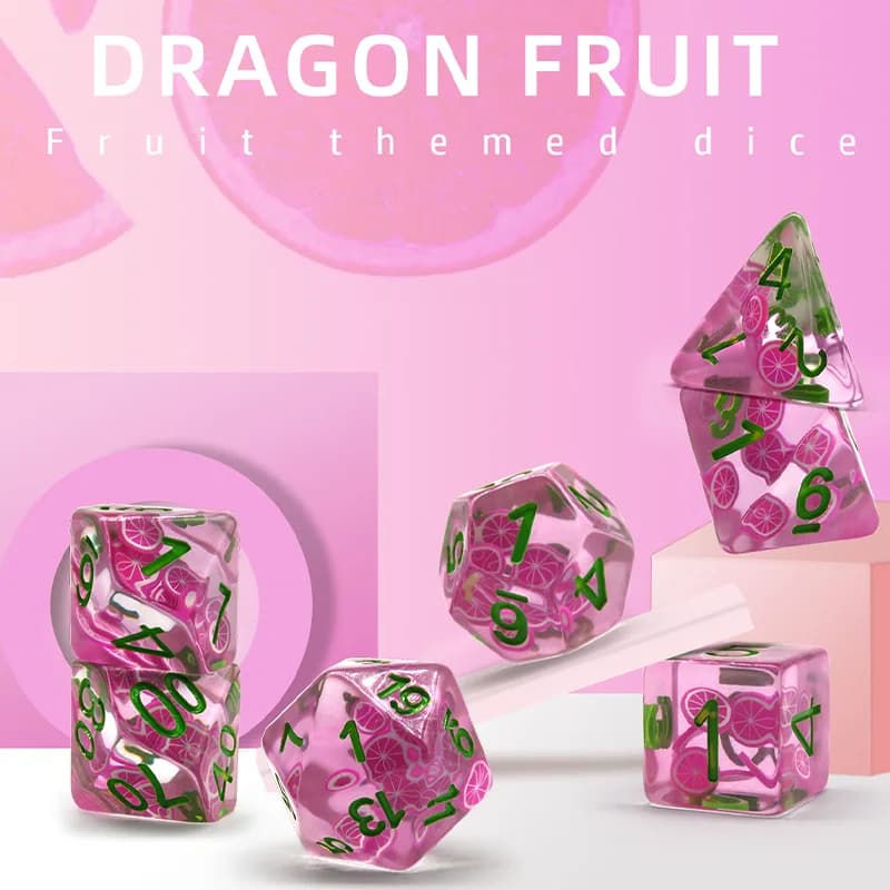 7 Pz/set Dadi Giochi Da Tavolo Accessori Per Il Tempo Libero Scrivania Intrattenimento Giocattolo D4 D6 D8 D10 D12 D20 Dadi Digitali per TPRG PRG Gaming