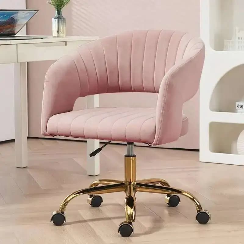 Sedie da ufficio di lusso nordiche con bracciolo, scrivania moderna ed ergonomica, computer da gioco, schienale alto, sedie e divani, mobili Cadeira Fyoc Nuovo