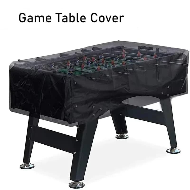 210D/420D Home Football Biliardo Tessuto Oxford Custodia protettiva impermeabile e antipolvere Copertura durevole per tavolo da gioco