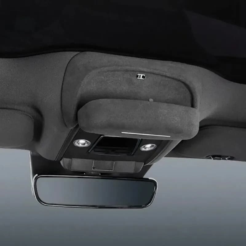 Car Glasses Case for BYD Seal Sunglasses Storage Box ABS / Suede Ceiling Glasses Holder Organizer Auto Interior Accessories