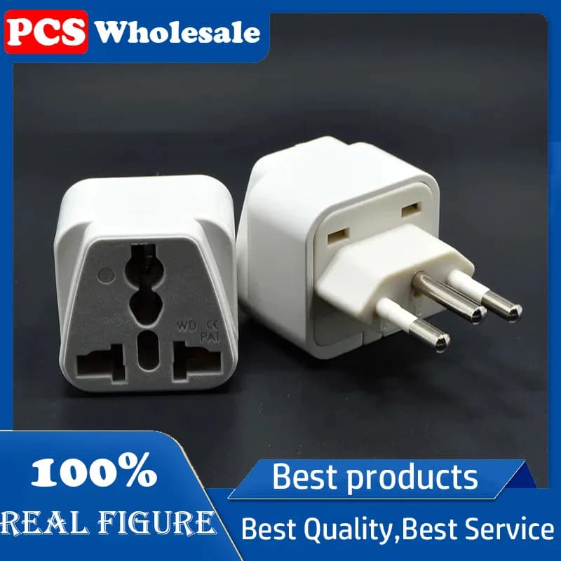 Adattatore universale per spina brasiliana 3 pin EU Euro AU US UK a Brasile Adattatore da viaggio Cavo di alimentazione elettrica Presa per caricabatterie Presa 10A/250V