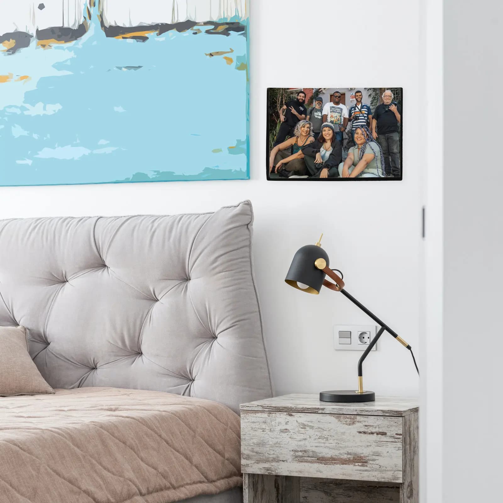 Set di 3 Cornici Magnetiche per Frigorifero 4x6 Pollici, Portafoto in PVC Nero, Cartelle Portadocumenti per Casa e Ufficio, Idee Regalo
