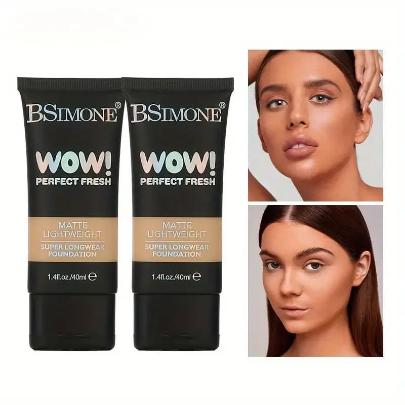 Perfect, lightweight, super long, moisturizing, natural finish, removable cover, not pasty, suitable for drying