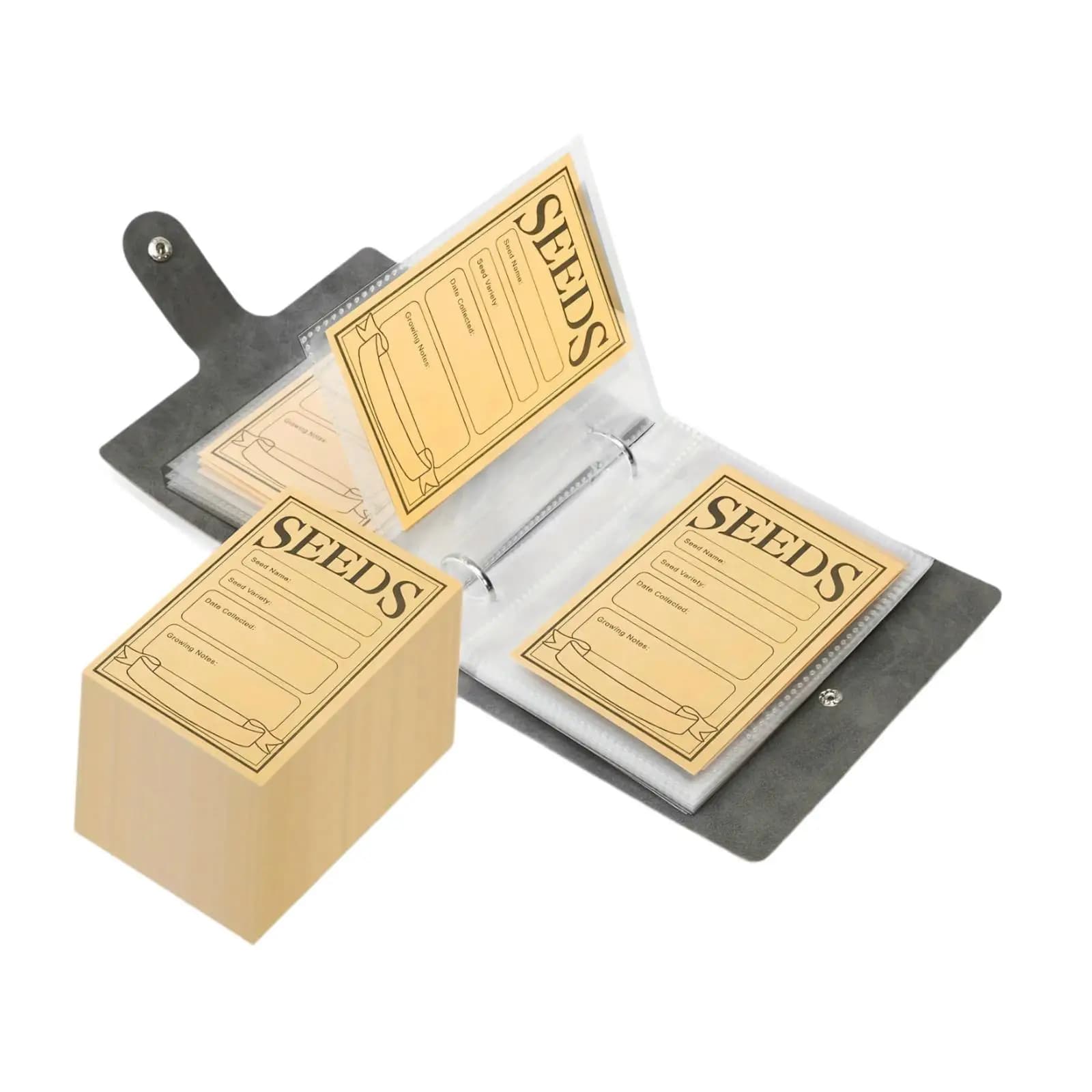 50 small, self-sealing envelopes, food preservation bags, semi-reliable envelopes for the storage of seed flowers