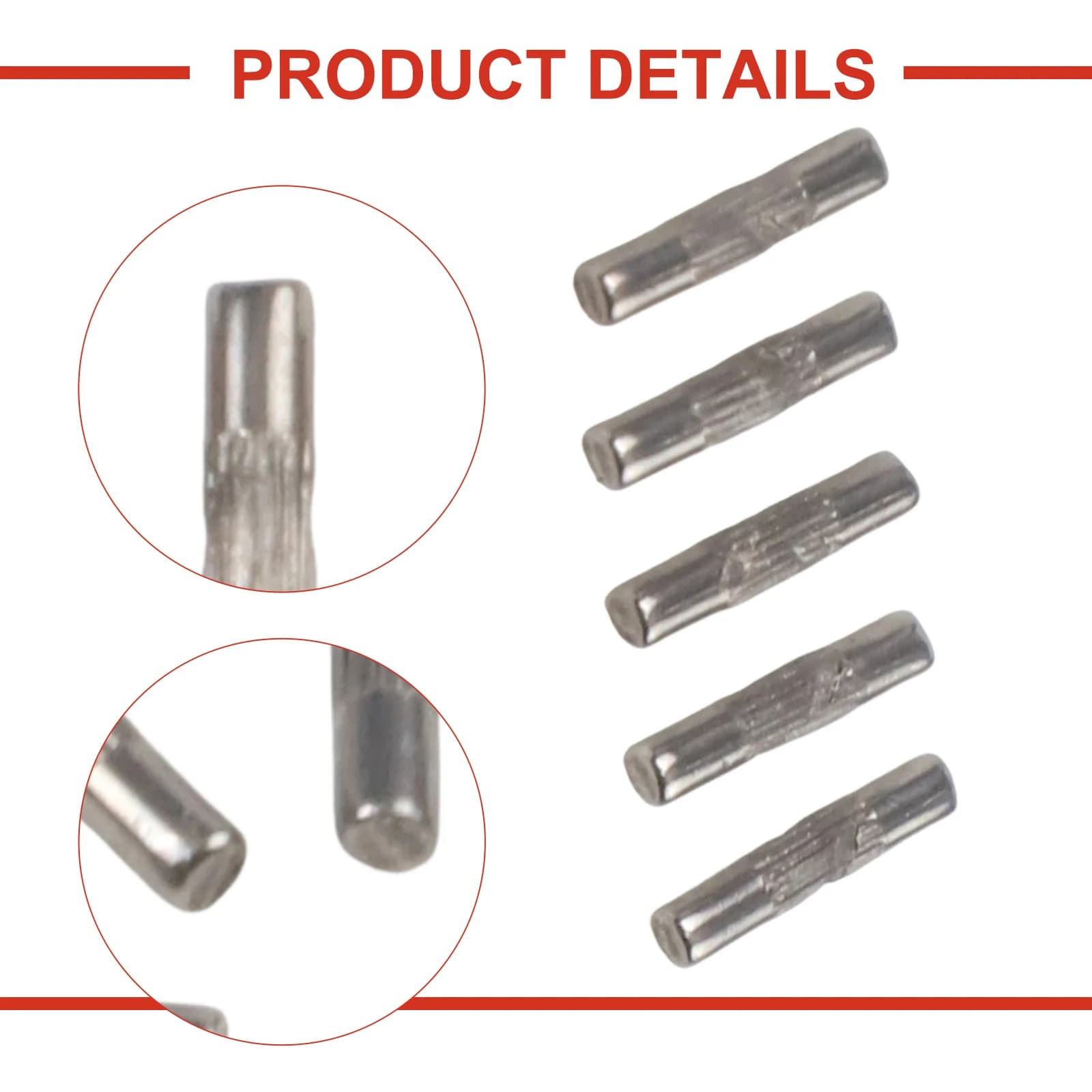 Set of 5 Pieces for Repair Fishing Mulls, Fishing Equipment Box, Light Design, Repair Tools