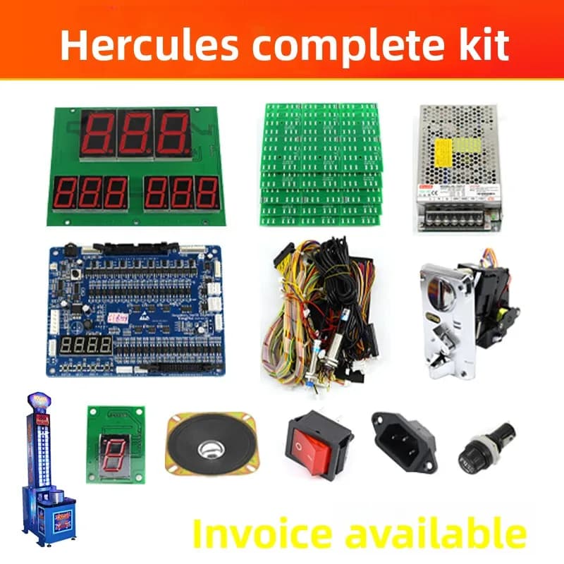 Kit Universale Strongman Board con Display Digitale, Scheda Madre e Cablaggio Completo - Accessori Strongman