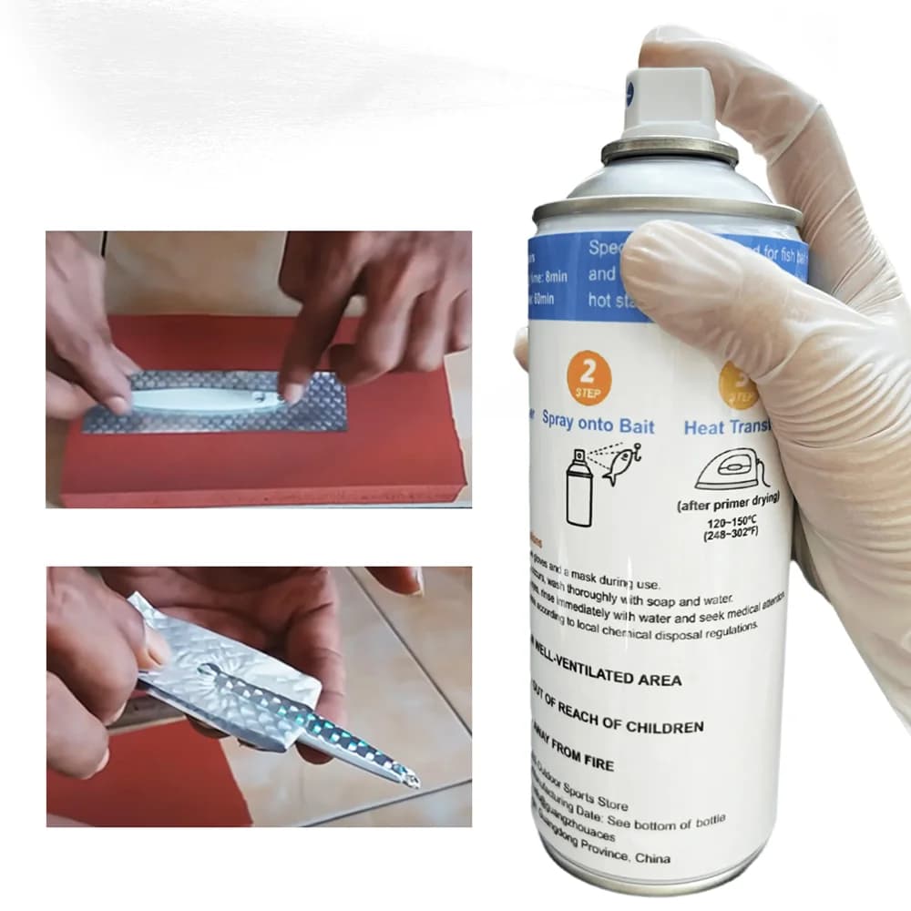 Primer Bianco per Esche da Pesca, Jig, Cucchiaini, Base per Verniciatura a Caldo, Rivestimento per Trasferimento Termico, Esche da Pesca, Verniciatura Auto