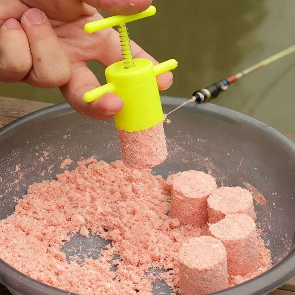 Stampo Portatile per Esche da Pesca, Accessorio Utile per Modellare Esche Fatte a Mano, Strumento per la Creazione di Esche da Pesca