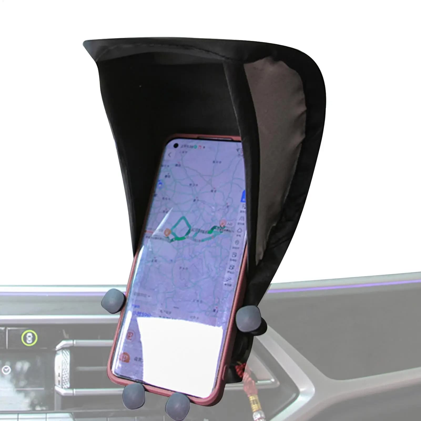 Solar Protection for Car Cell Phone Umbrella for Phone Motorcycle Sunshades Bike Auto Interior accessories for car anti-coating