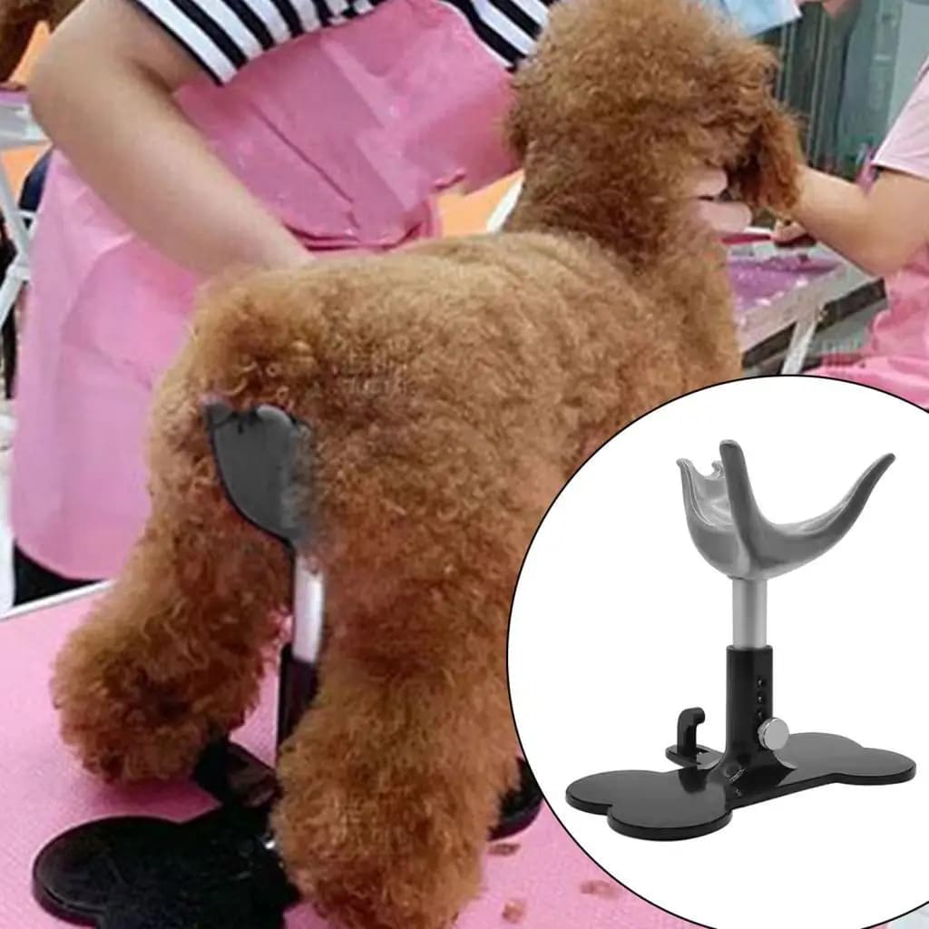 Dog Grooming Assisted Support Standing Bracket Adjustable Pet Grooming Articles Small Bench Beautician Auxiliary Fixed Dog Seat